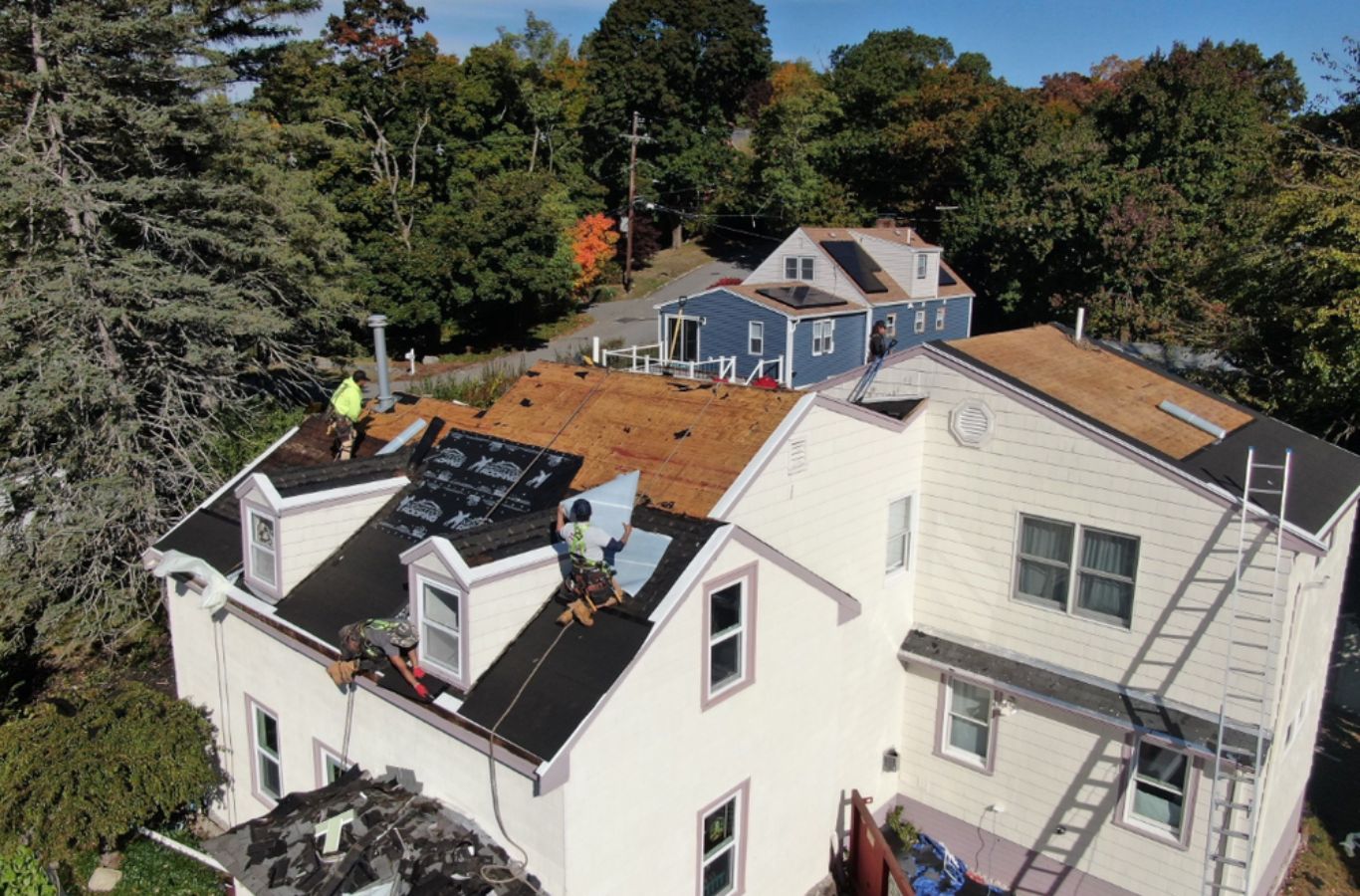Storm damage roof replacement services in South Jersey