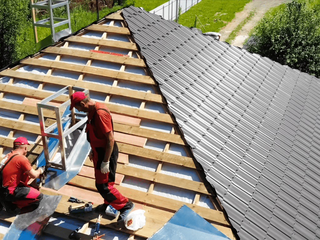 roof installation process